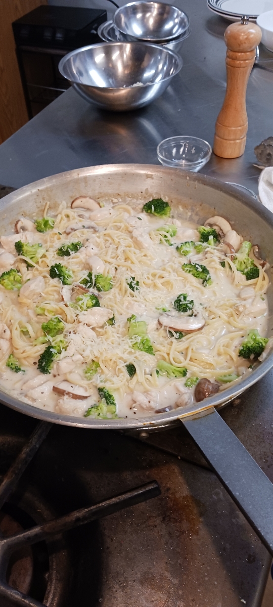 chicken broccoli alfredo